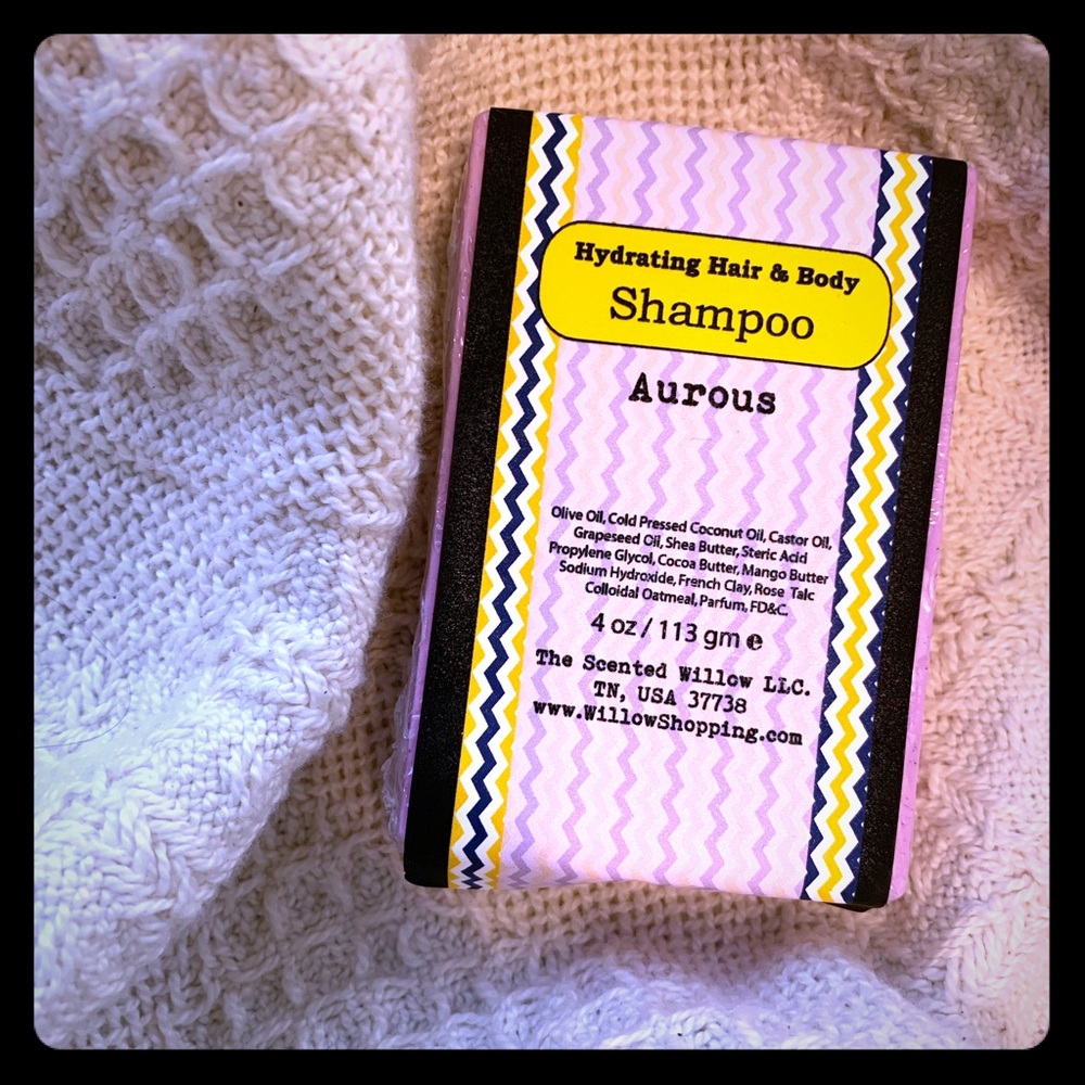 Scented Willow Shampoo Bar